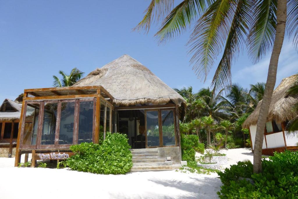 Hotel Casa Violeta à Tulum Extérieur photo