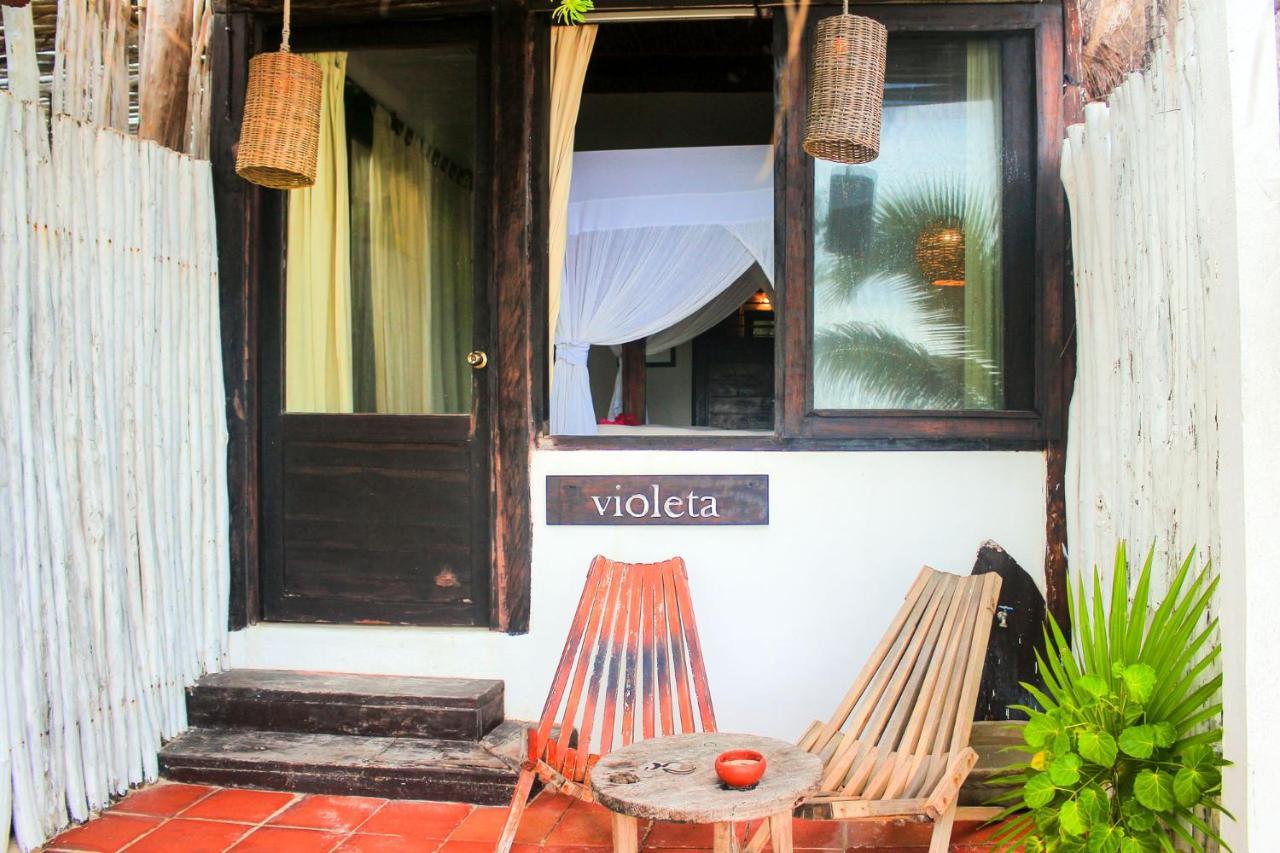 Hotel Casa Violeta à Tulum Extérieur photo